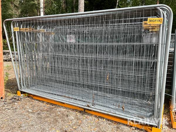 Byggstängsel BG-fix 3,5x2,0m 30st