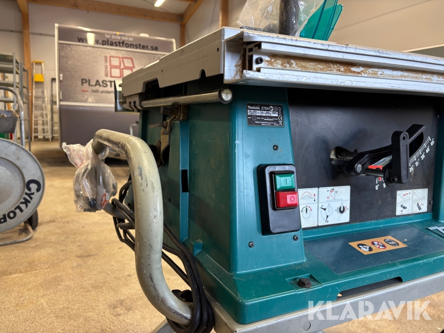 Bordssåg Makita 2704, Avesta, Klaravik auktioner