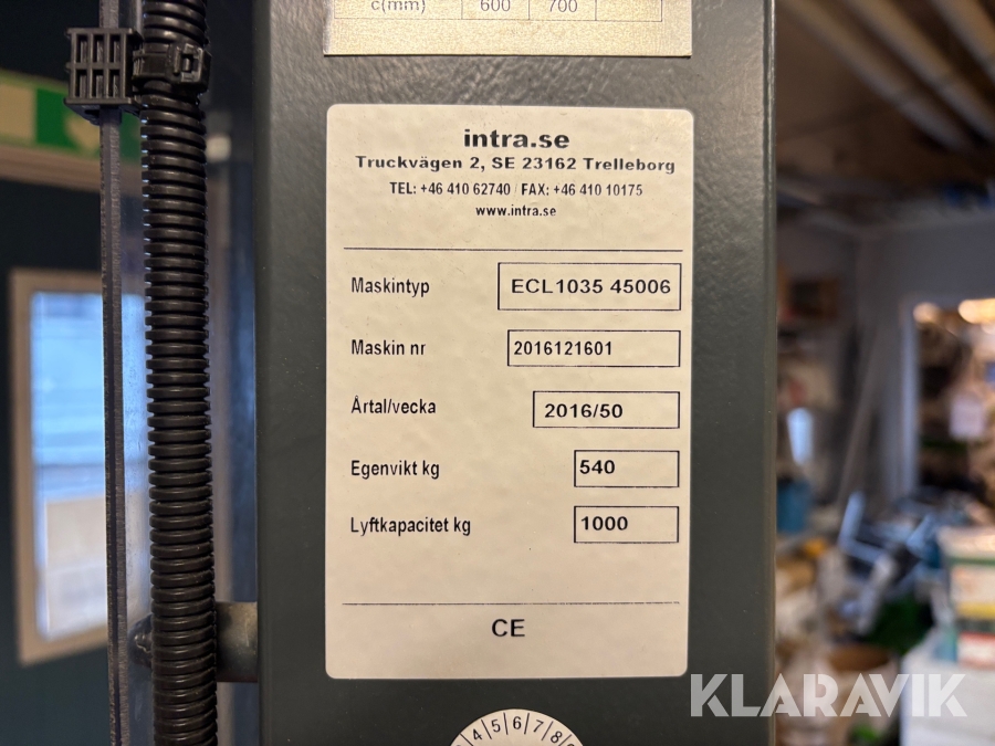 Ledstaplare Intra ECL 1035 45006