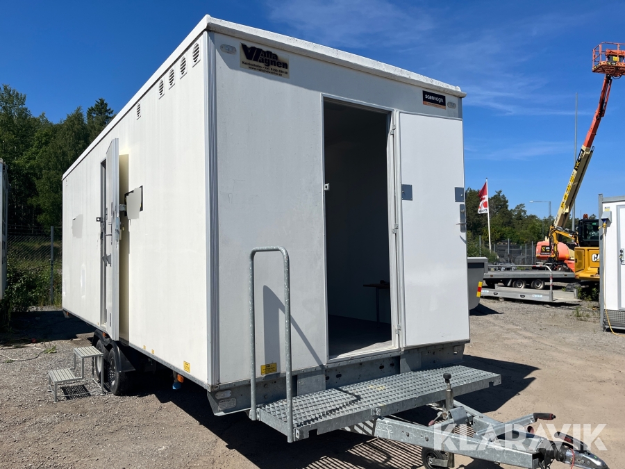 Saneringsvagn Personalvagn Scanvogn Miljövagn