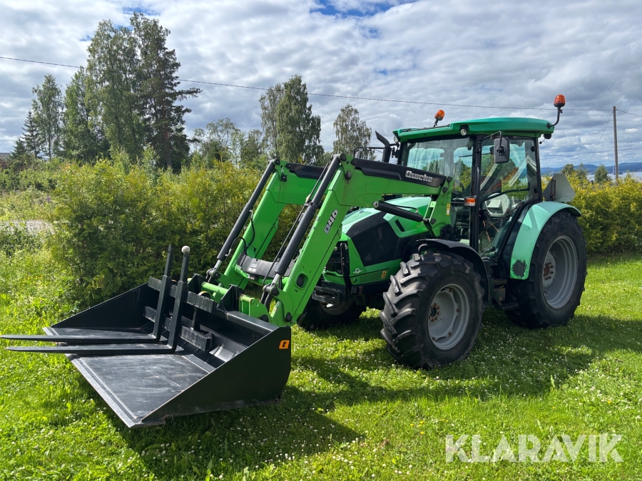 Traktor DEUTZ-FAHR G 5090 med redskap