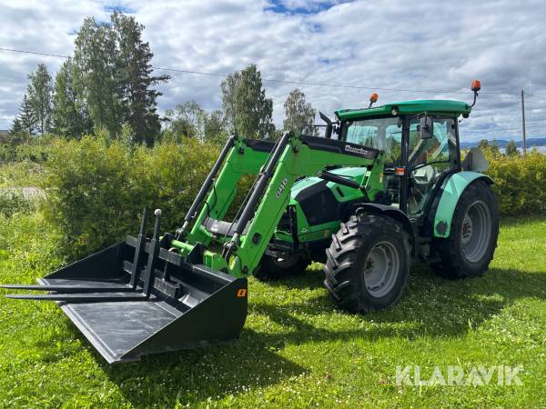 Traktor DEUTZ-FAHR G 5090 med redskap
