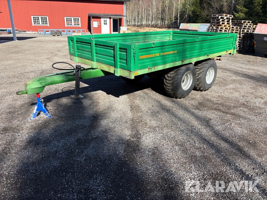 Tippsläp boggie Powertrailer T80/7CX-8