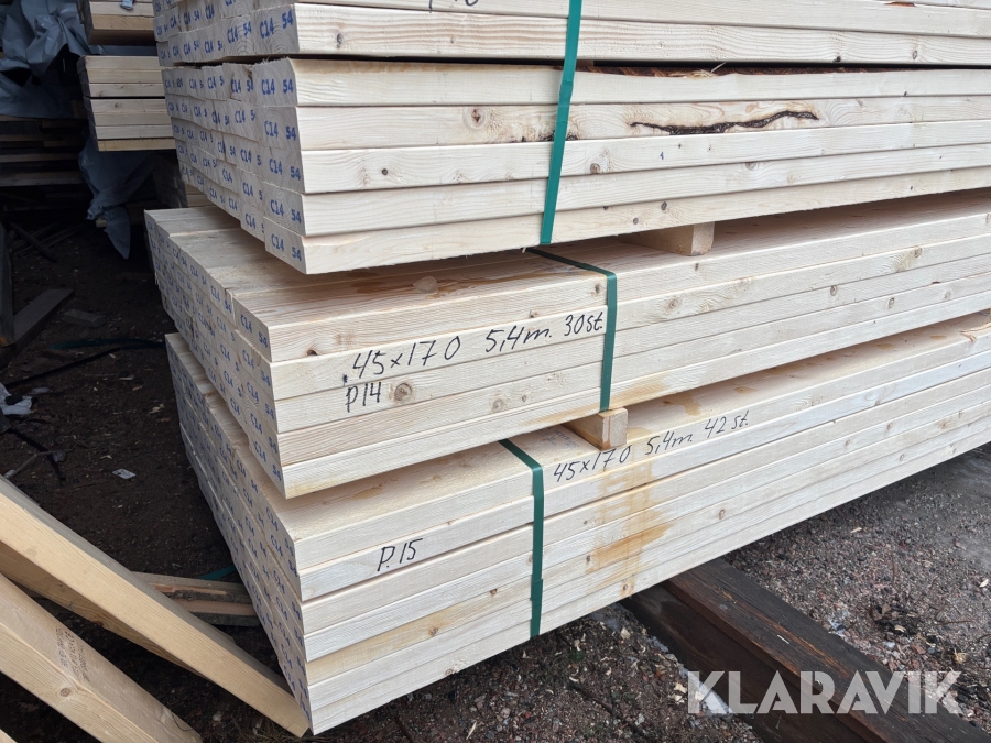 Virkespaket 45x170 5.4 30 st