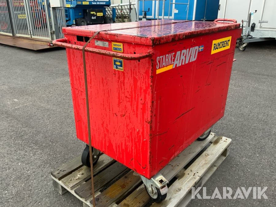 Verktygsvagn Starke Arvid Maxlast 500kg