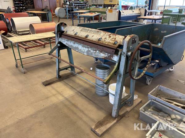 Manuell bockmaskin Göteneds KR-101