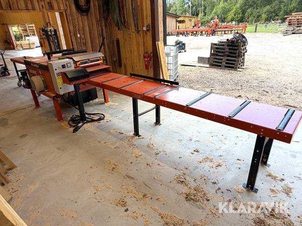 Kantverk Wood-Mizer EG350EH30S-EMR med rullbord