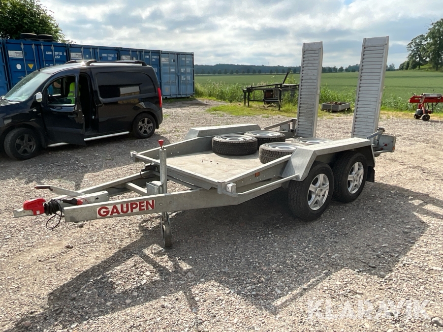 Personbilssläp Maskinsläp GAUPEN 2500kg