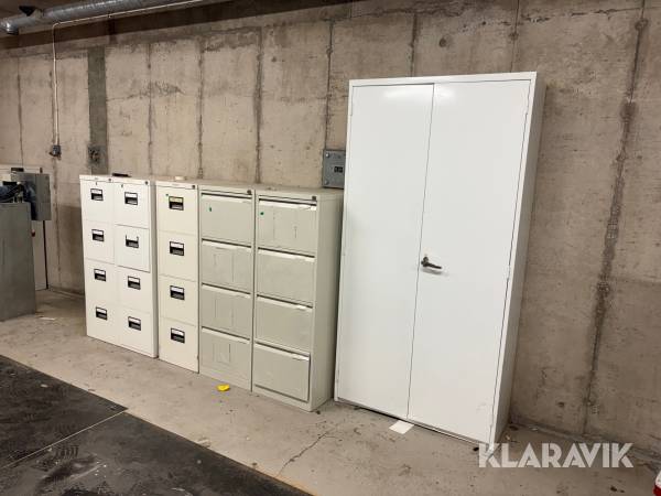 Dokumentskåp 17 styck
