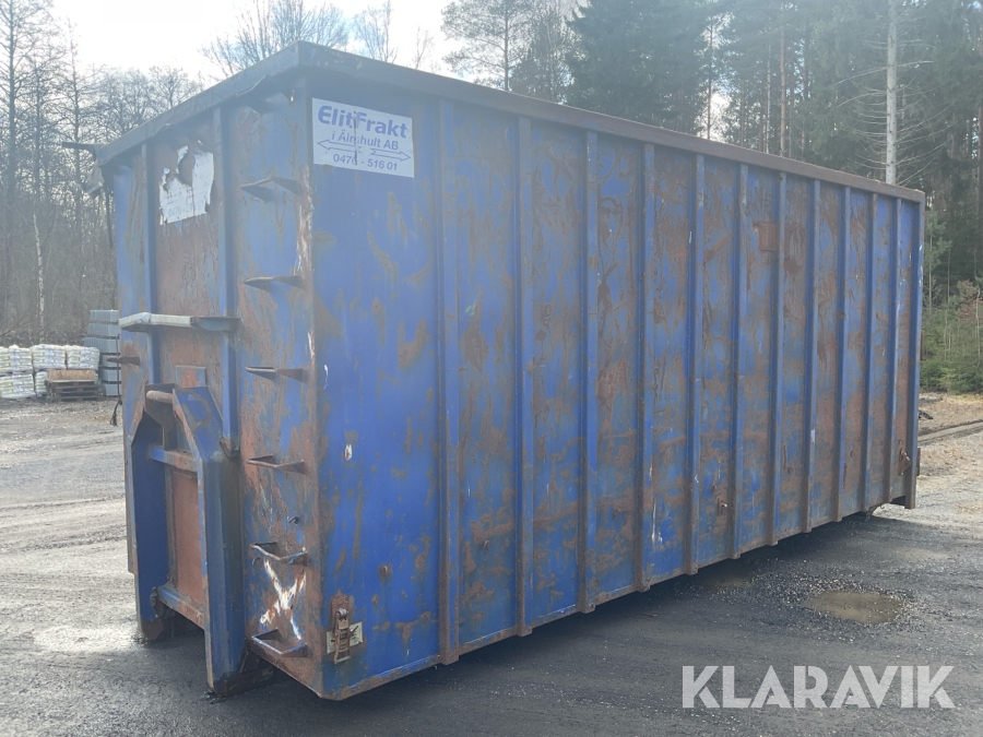 Lastväxlarcontainer 40m3