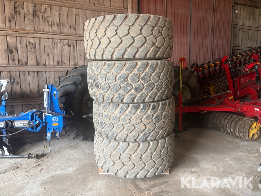 Entreprenadhjul Michelin 600/65R25 4st