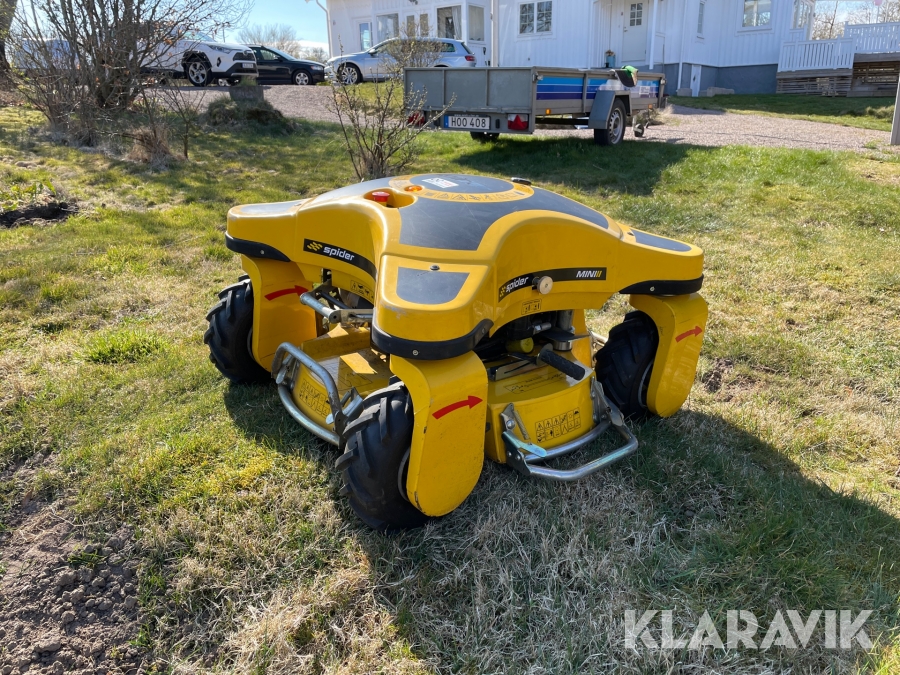 Släntklippare Spider Mini II med radiostyrning