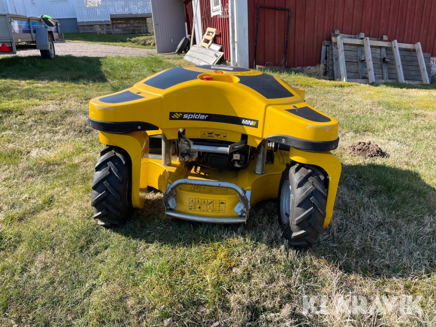 Släntklippare Spider Mini II med radiostyrning