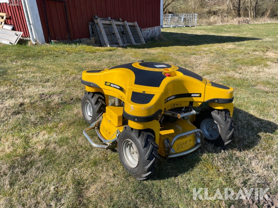 Släntklippare Spider Mini II med radiostyrning