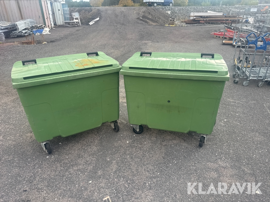 Soptunnor Plastic Omnium 500L 2st