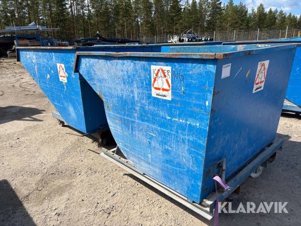 Tippcontainer Okänt 2 st