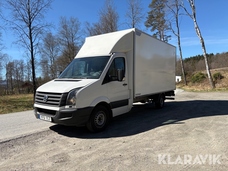 Skåpbil Volkswagen Crafter 2.0TDI volymskåp med bakgavellyft