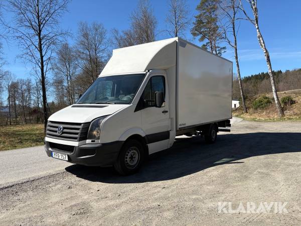 Skåpbil Volkswagen Crafter 2.0TDI volymskåp med bakgavellyft