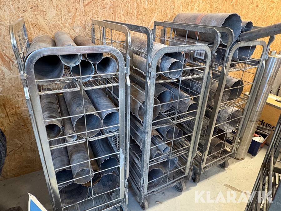 Parti kärnborrar i olika storlekar Ca 80st