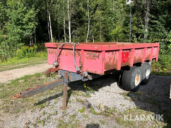 Tippkärra/Dumpervagn/Schaktvagn Waldung 7-ton