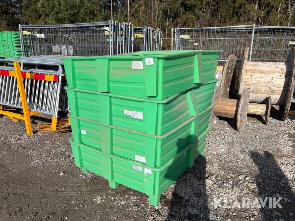 Uppsamlingskärl Denios 4st 430L