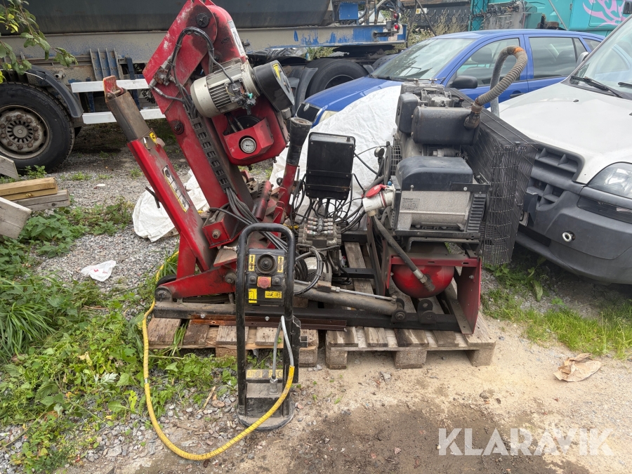 Däckmaskin till tungafordon Guernet TB126L