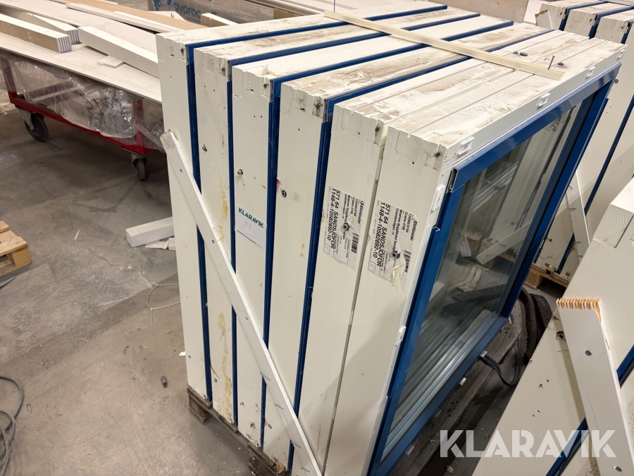 Fönster Elitfönster 12/12 fast 4st öppningsbar 2st