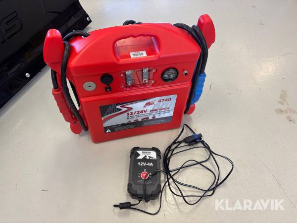 Batteri booster Attack 4740 ny 12/24v