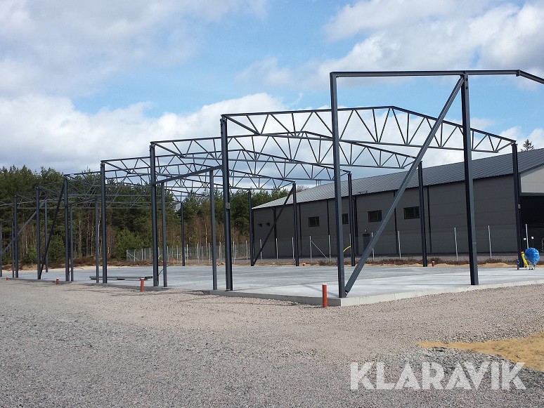 Stålstomme Maskinhall Ny