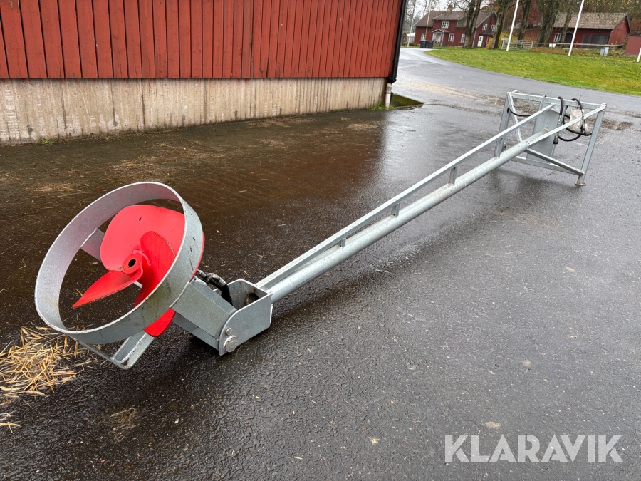 Hydraulisk Gödselomrörare 6m