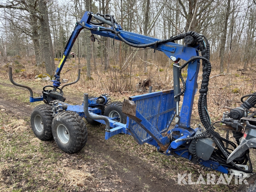 Skogsvagn / huggarvagn Bonnet 3200 till ATV