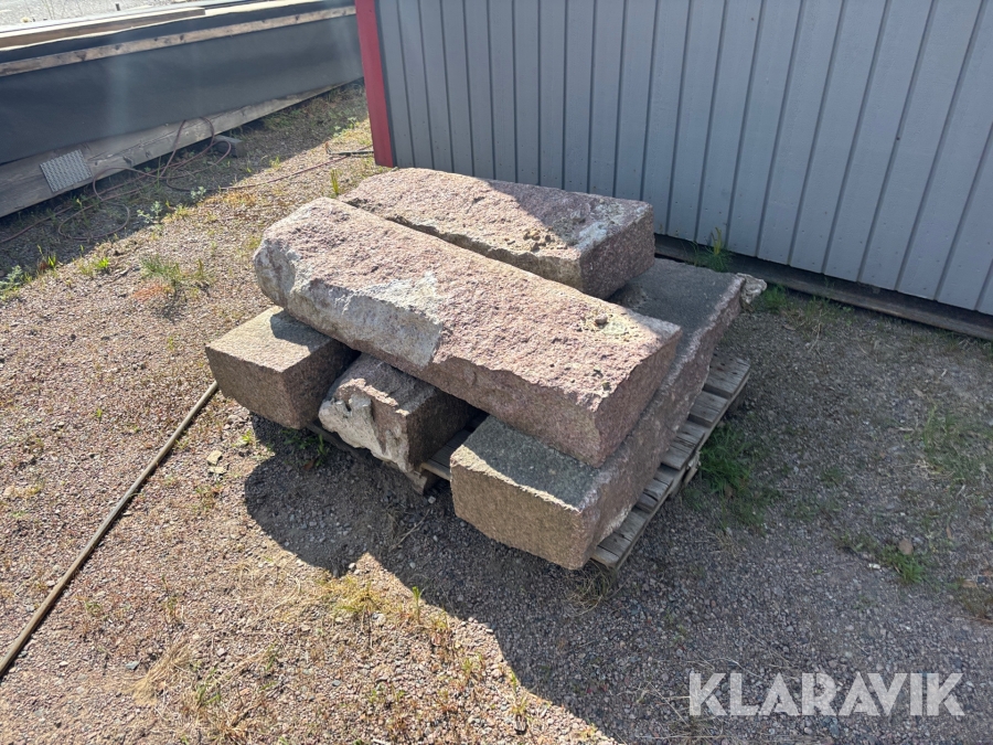 Trappsteg i granit 5st