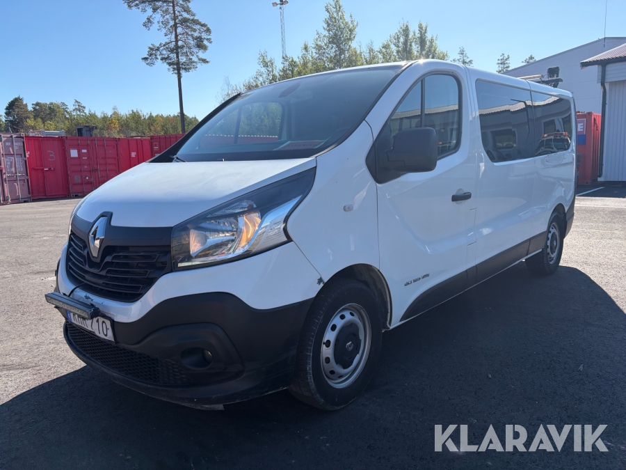 Minibuss Renault Trafic 9 sits 1.6 dCi Skåp (125hk)