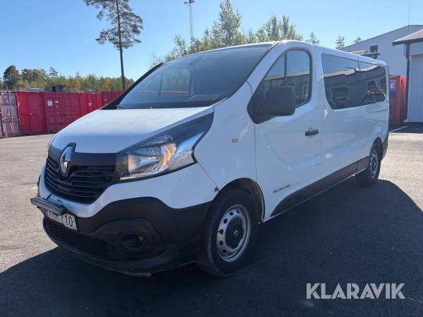 Minibuss Renault Trafic 9 sits 1.6 dCi Skåp (125hk)