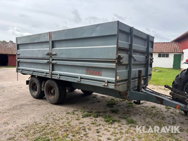 Spannmålsvagn Trava ca 14m3  med tipp