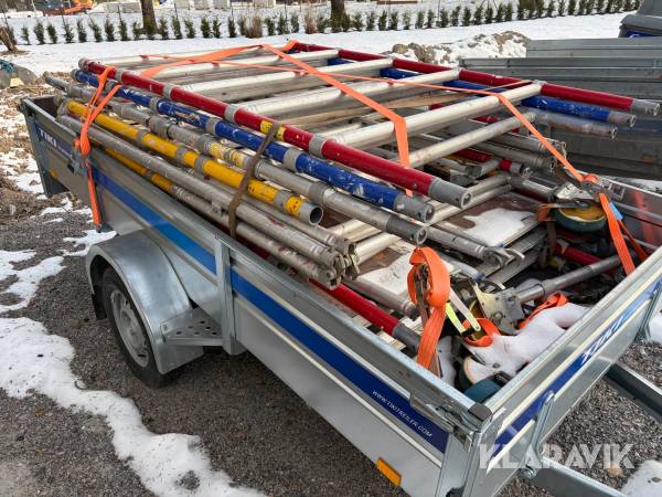 Rullställning Zipup/Alufase 8 m bred modell