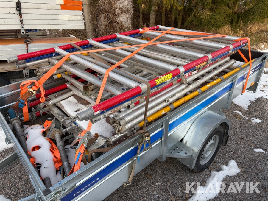 Rullställning Zipup/Alufase 8 m bred modell