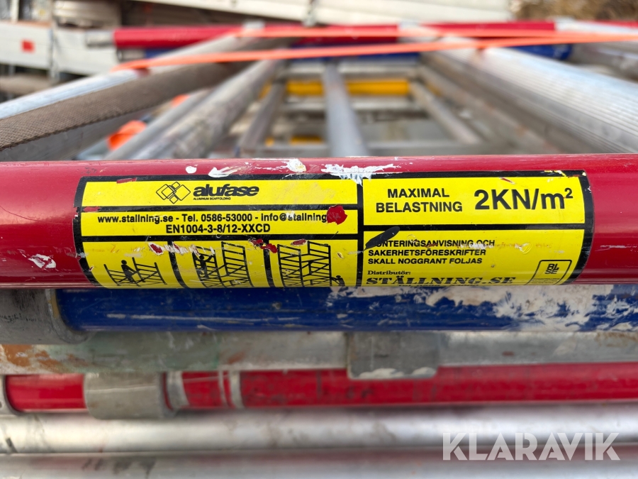 Rullställning Zipup/Alufase 8 m bred modell