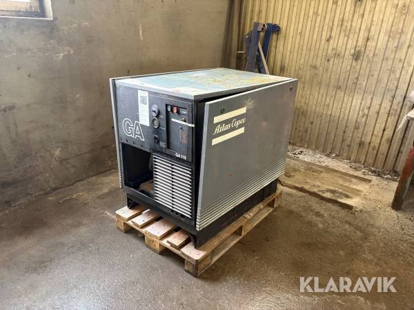 Skruvkompressor Atlas Copco GA 115