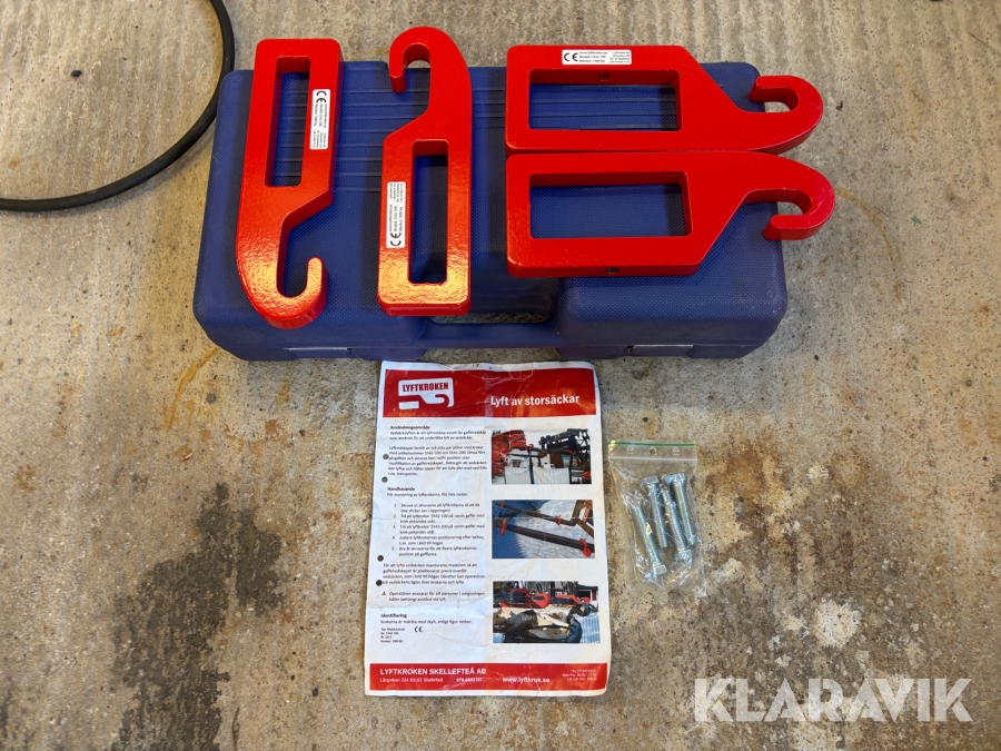Vedsäckslyft Lyftkroken