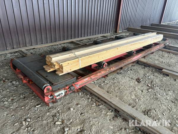 Virkestransportör för pallgafflar