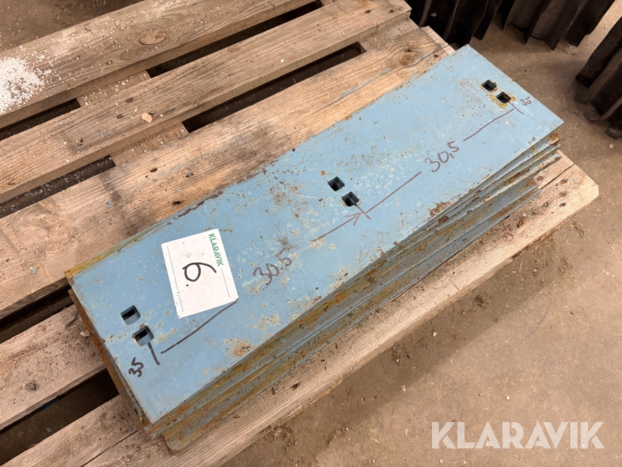 Plogskär 685 mm, 12 st