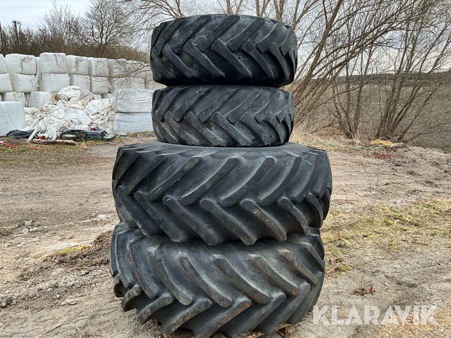 Hjul till skördetröska 4st