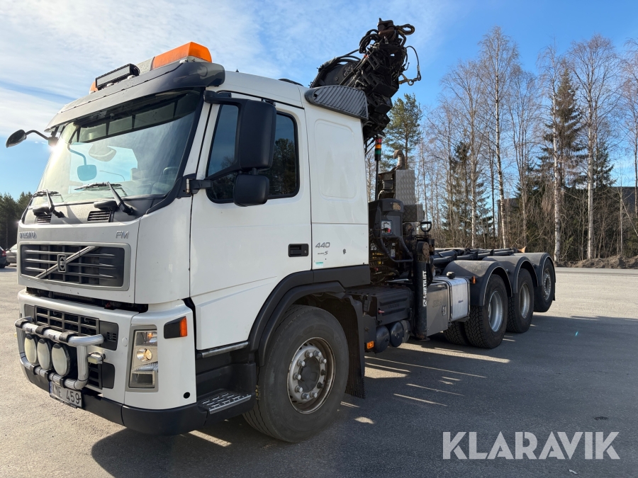 Kranväxlare Volvo FM 440 Tridem