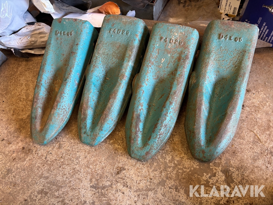 Grävmaskinständer cat-fäste 4st