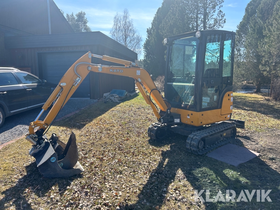 Grävmaskin Kato HD 19 VXT