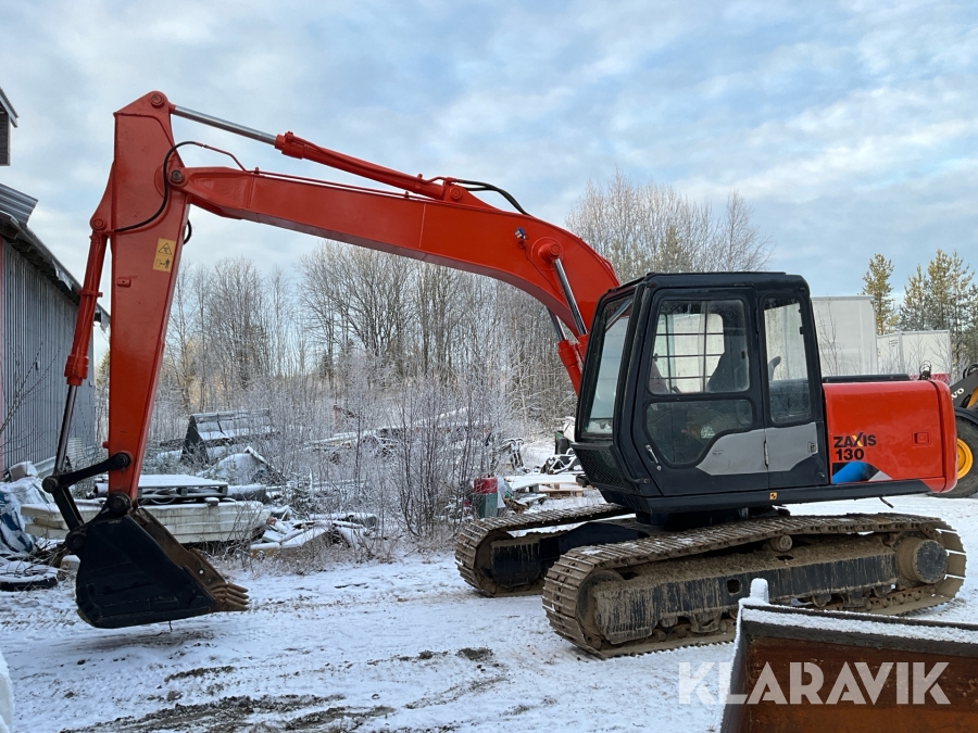 Grävmaskin Hitachi Zaxis 110 med tandskopa