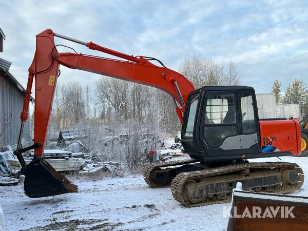 Grävmaskin Hitachi Zaxis 110 med tandskopa