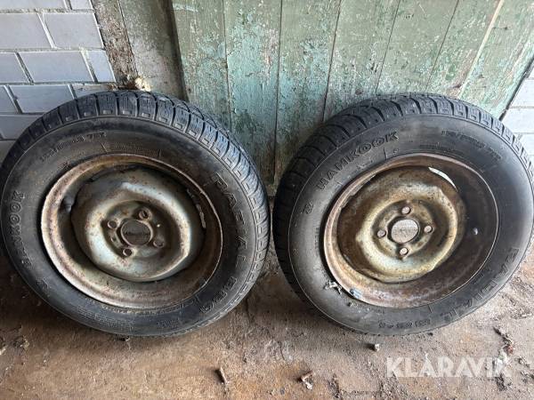 Hjul till släpkärra Hankook 155/80R13 4/100