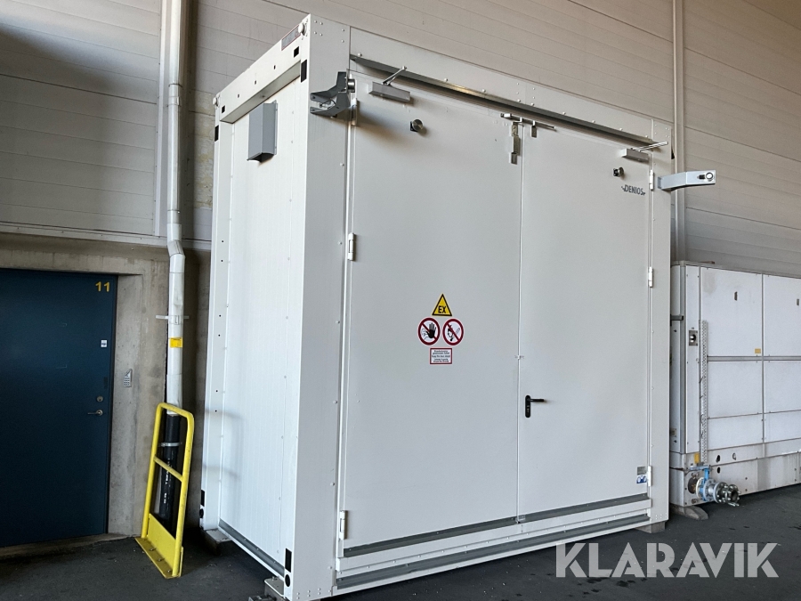 Miljöcontainer för ibc-tankar Denios EX-klassat